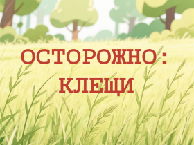 ОСТОРОЖНО: КЛЕЩИ!.